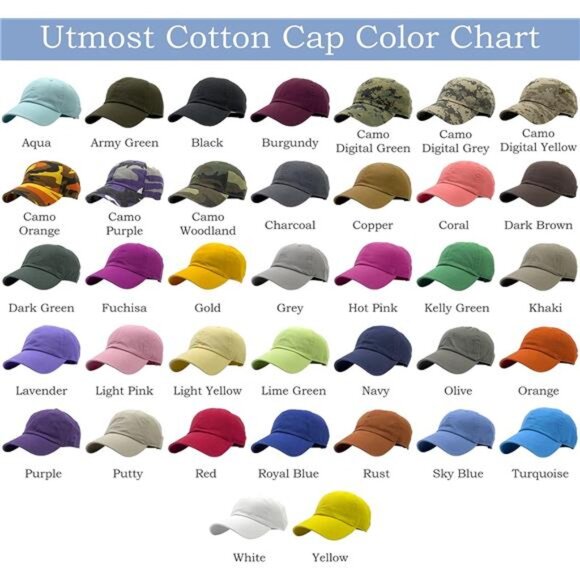 Unisex Cotton Baseball Cap Adjustable Dad Hat Low Profile Plain Camouflage Hat - Picture 3 of 4